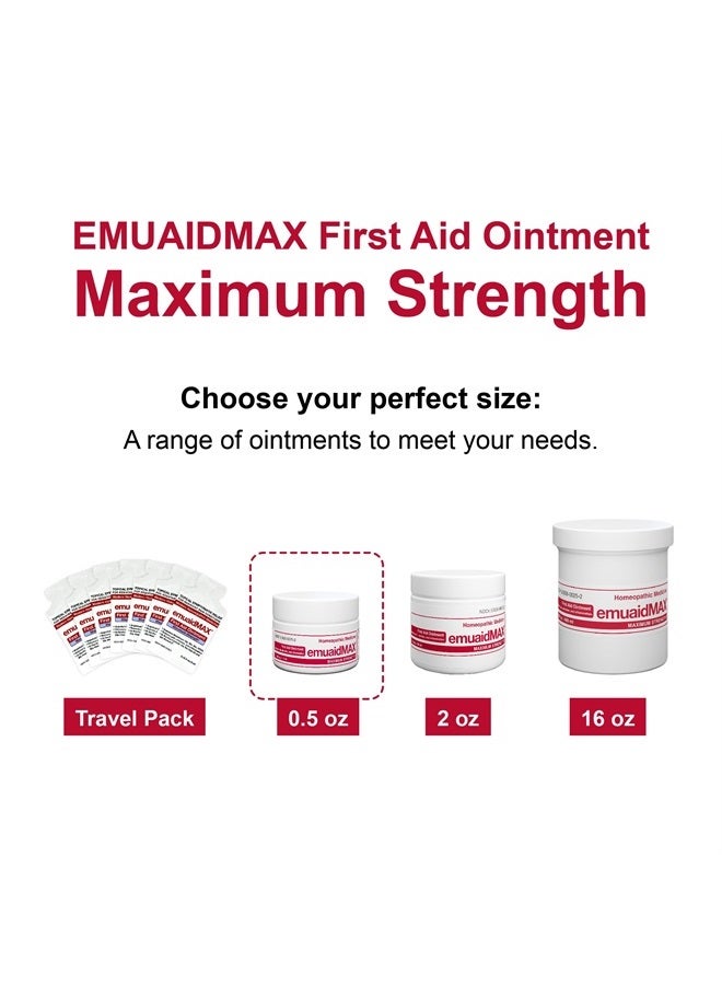 Emuaid EMUAIDMAX Ointment 0.5oz - Eczema Cream. Maximum Strength Treatment. Use Max Strength for Athletes Foot, Psoriasis, Jock Itch, Anti Itch, Rash and Skin Yeast Infection. - Image 4
