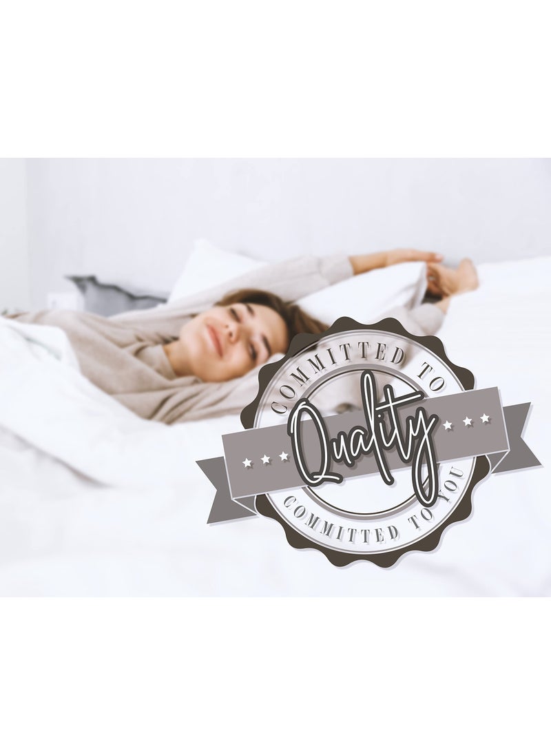 Elegant Comfort Elegant Comfort All Season Goose Down Alternative Reversible 3-Piece Comforter Set- Available in and Colors  Full/Queen  Red/Gray  - Image 5