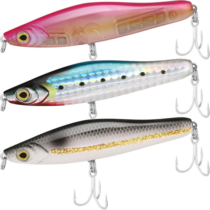 TRUSCEND Easy Catch Swimmax, Magic Noisy Turbulent Wiggling and Vibrating Actions for More Bites, Segmented Swimbait Jointed by Dyneema Strongest Fiber, Lifelike Fishing Lures for Relax Family Fishing - Image 1