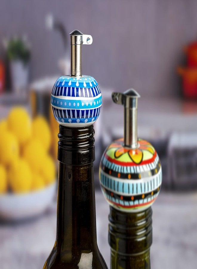 Prepara Ceramic Oil Pourer, Multi-Colored - Image 4