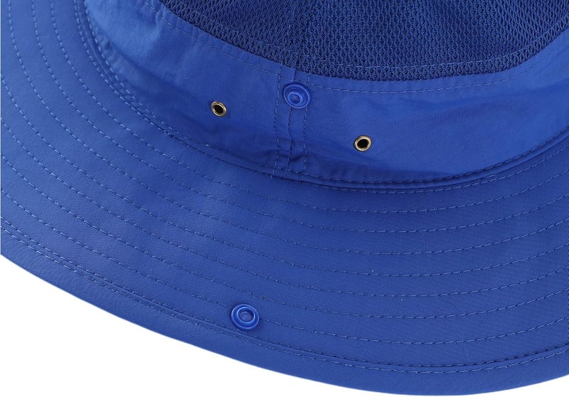 Connectyle Wide Brim Sun Hat for Men Breathable Cowboy Boonie Hat UPF 50+ Sun Protection Bucket Hat for Fishing Hiking - Image 5
