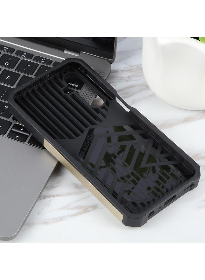 اس-توب جراب لهاتف Samsung Galaxy A25 مزود بكاميرا وفتحة بطاقة وغطاء هاتف PC+TPU - Image 3