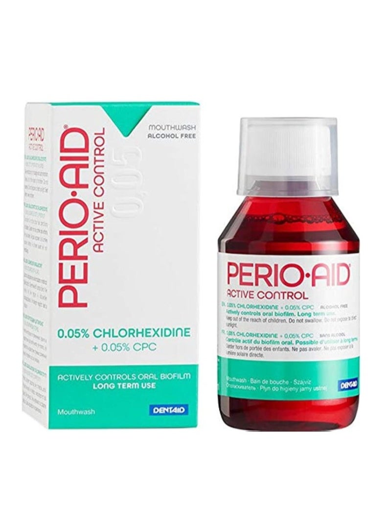 Perio Aid 0.05% Mouthwash 150 ml – Antibacterial Mouth Rinse for Healthy Gums - Image 1