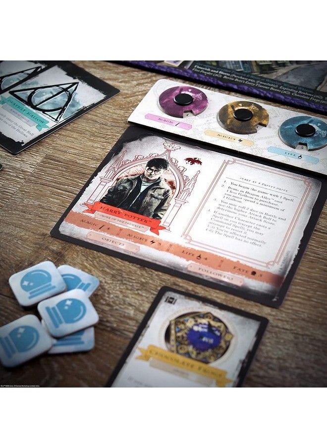 USAopoly Harry Potter Talisman Board Game ; Play As Harry Dumbledore Draco Bellatrix And More ; Collect Hallows To Defeat Or Help Voldemort ; Officiallylicensed Game Based On Harry Potter Films  - Image 5
