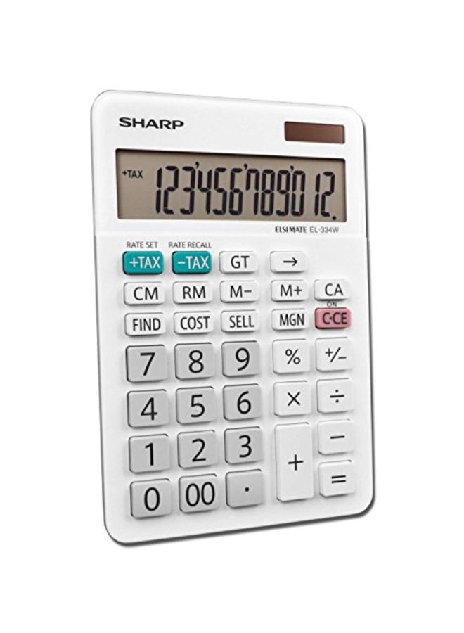 SHARP Business Calculator White - Image 4
