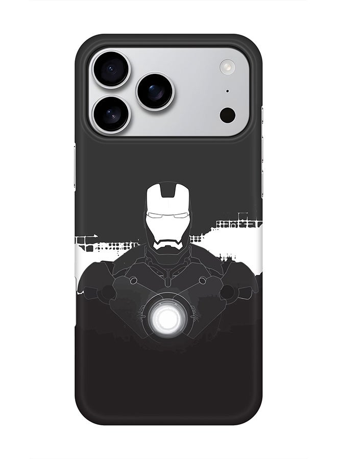Stylizedd For iPhone 17 Pro Max,Case, [Compatible with MagSafe] Magnetic cover Slim fit Protection Matte, - Iron Man Beam