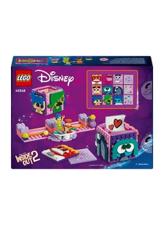 LEGO ǀ Disney 43248 Inside Out 2 Mood Cubes from Pixar, Kids’ Building Kit from the Film, Fun Fantasy Buildable Gift Toy to Share Emotions like Joy or Anxiety for Film Fans, Girls and Boys  - Image 2