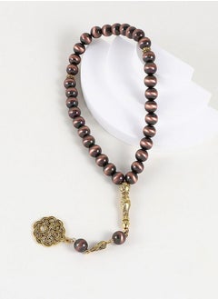 SänHahn Muslim Tasbih 33 Muslim Prayer Beads Hand String Islam Prayerdhikr Misbaha Eid Ramadan Gift - Grey  - Image 2