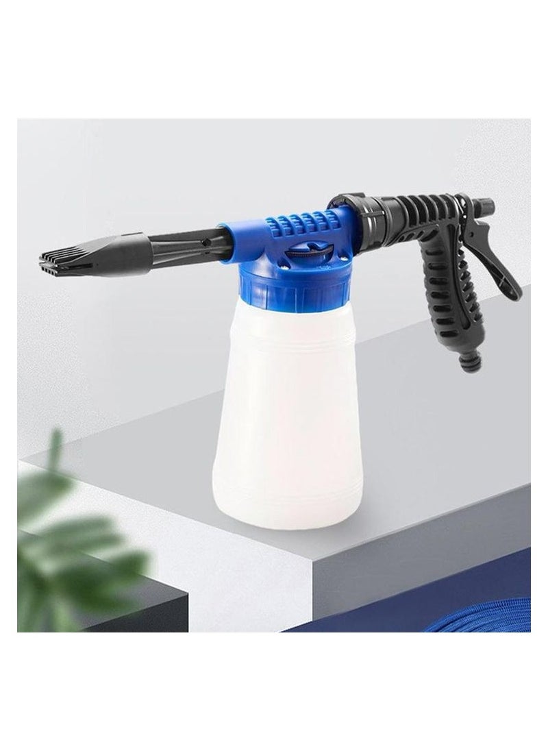 Beauenty Low Pressure Water Gun Foam Pot Adjustable Nozzle Spraying Kettle Car Washing Soap Container with Handle  - Image 1