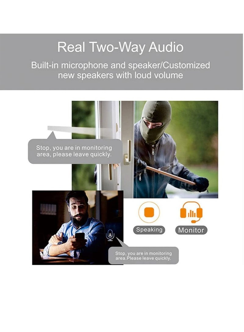 Crony Wifi Rbx-S30 Low Power Wifi Solar Camera 1080P 2Mp Pir Cctv Surveillance Security Light Solar Panel Ip Camera - Image 3