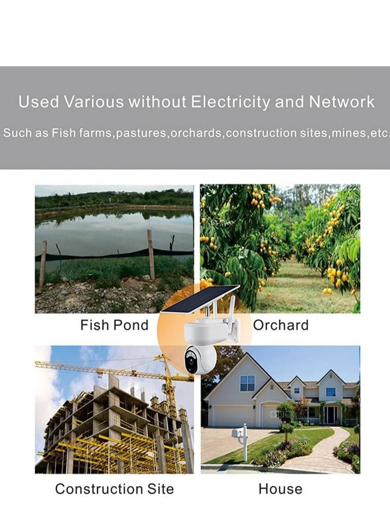 Crony Wifi Rbx-S30 Low Power Wifi Solar Camera 1080P 2Mp Pir Cctv Surveillance Security Light Solar Panel Ip Camera - Image 5