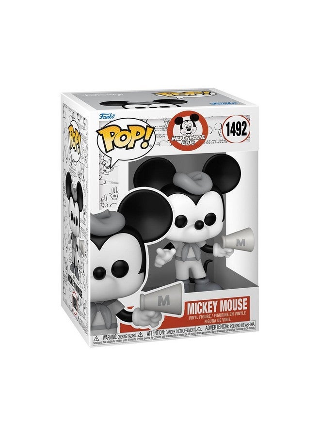 Funko Pop! Disney: Mickey Mouse Club - Mickey (Black and White) - Image 1