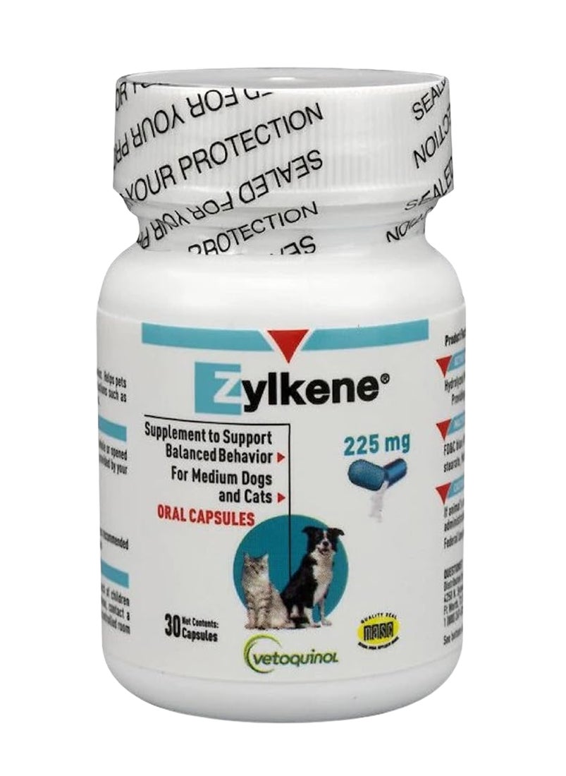 Vetoquinol Zylkene 225mg 20 Capsule  - Image 1