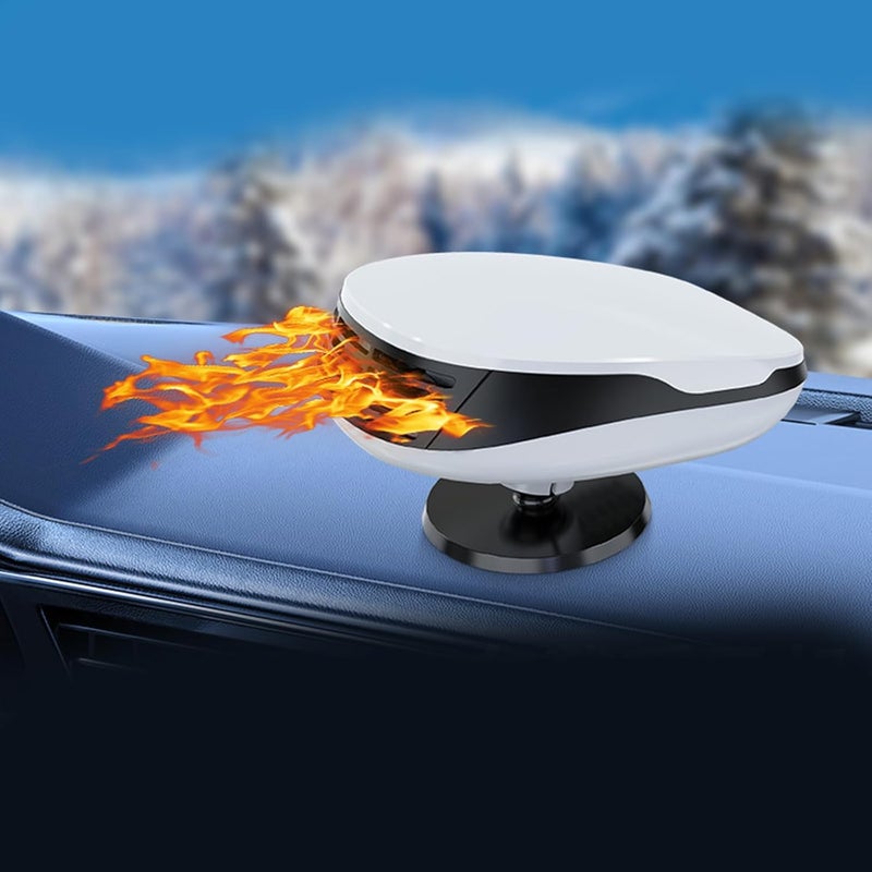 Versatile Car Heater Double Use Car Ventilation Heater & Defogger Windshield Defrosting Winter for Every Drive Windshield Defogger - Image 4