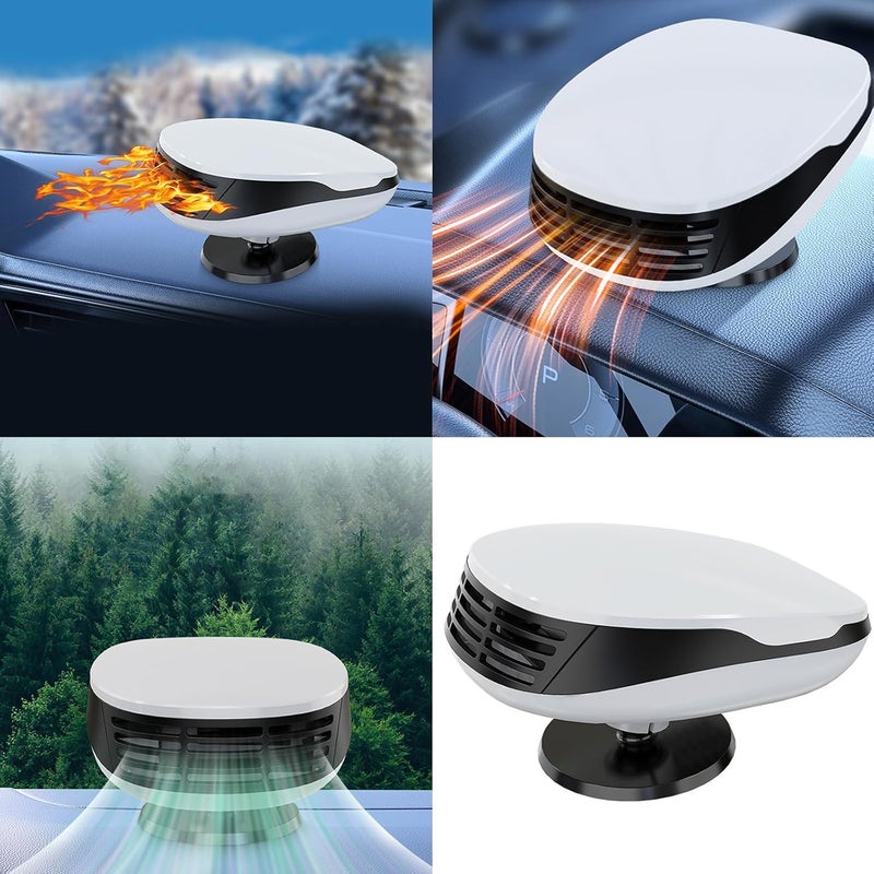 Versatile Car Heater Double Use Car Ventilation Heater & Defogger Windshield Defrosting Winter for Every Drive Windshield Defogger - Image 2