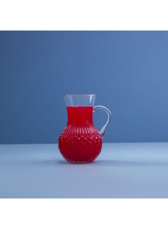 Classic Carved Jug-Clear