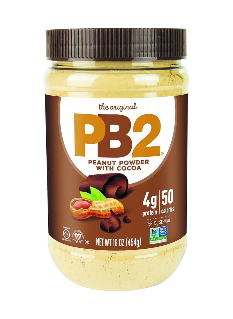 PB2 Foods PB2 Cocoa Powdered Peanut Butter 454gr  - Image 1
