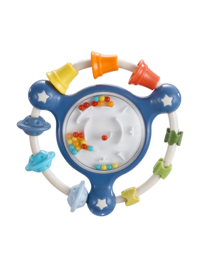 كونجي كيدز Baby Rattle Toy | Colorful Ring Rattle for Infants 0+ Months | Lightweight Handheld Toy with Sound Beads & Grasp Rings | BPA-Free Sensory Toy for Newborns assorted 1pc - Image 3