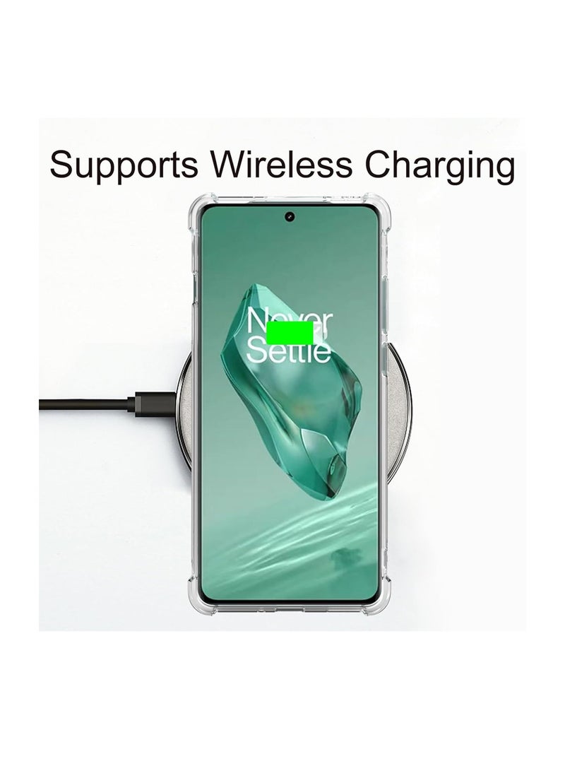 Wtech TPU Bumper Corners With Hard PC Case Cover For OnePlus 12 5G 2023 Clear - Image 3