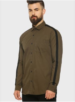 Campus Sutra Button Down Regular Shirt  - Image 2