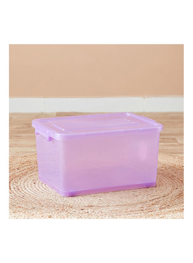 Home Box Rolling Storage Boxwith Wheels and Lid 32 Liter - Image 1