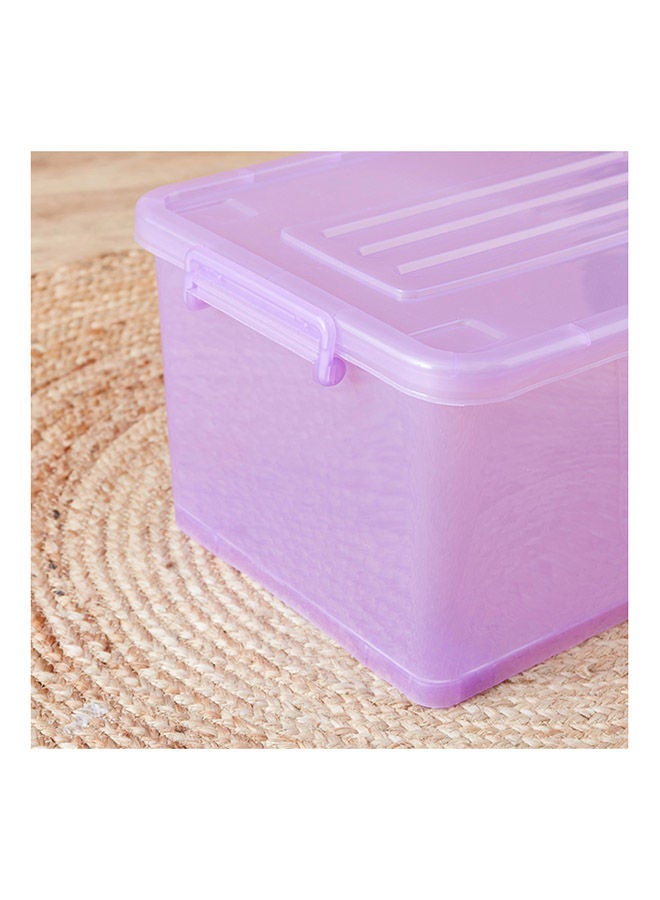Home Box Rolling Storage Boxwith Wheels and Lid 32 Liter - Image 3