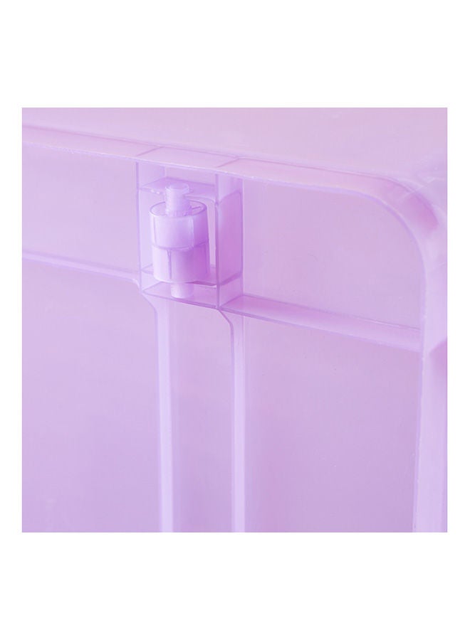 Home Box Rolling Storage Boxwith Wheels and Lid 32 Liter - Image 4