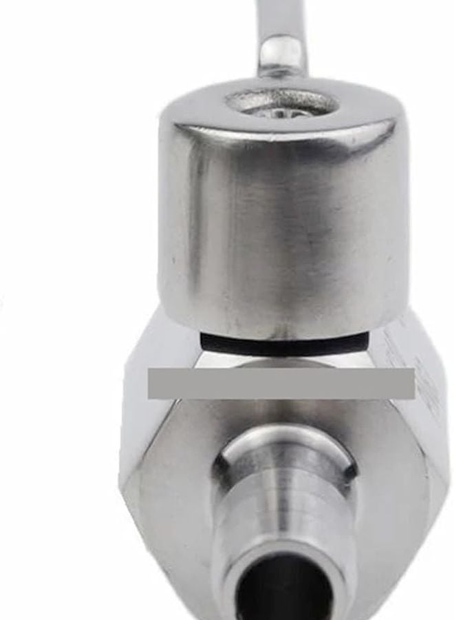 3 8 Inch Male Thread 12mm Barb 2 Way Mini Ball Valve Stainless Steel 304 - Image 3