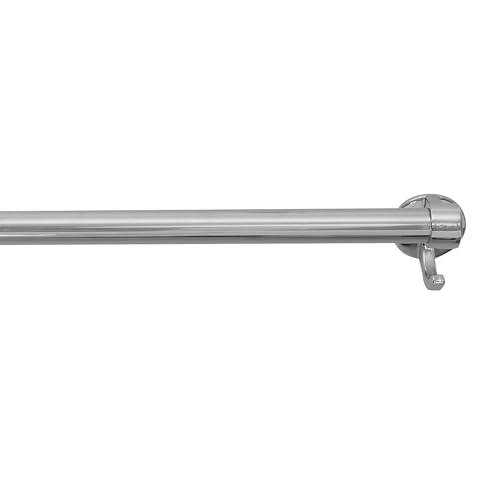 FORTUNE Stainless Steel Hook Towel Rod 18 inch Towel Holder Rod for Bathroom | Kitchen | Living Room (Pack of 2) - Image 4