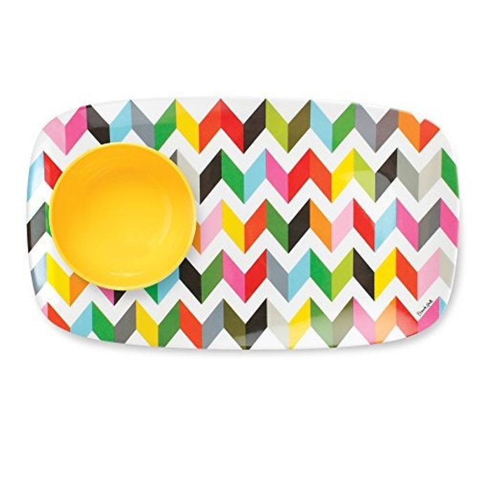 FRench Bull 13" Rectangular Platter Melamine Platters and Serving Ware Plate, Dish, Serving, Collection Ziggy - Image 5