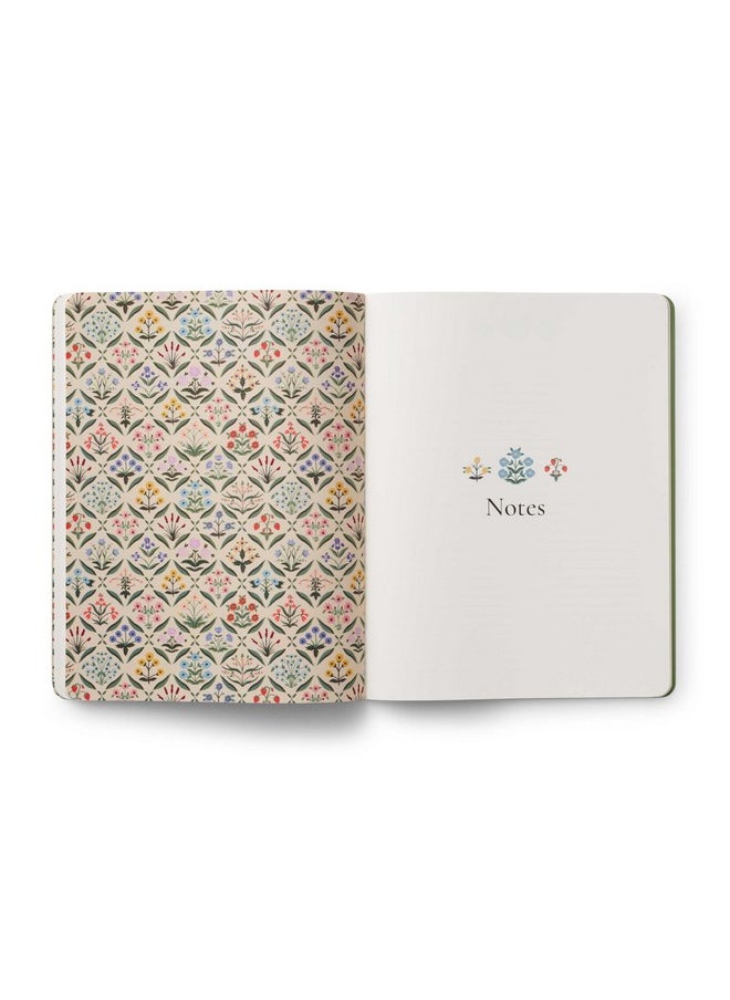 Rifle Paper Co. RIFLE PAPER CO. 2025 12-Month Academic Planner | August 2024 - July 2025, Thread-Stitch Binding, Features Metallic Gold Foil Accents, Includes Monthly Pages and Note Section (9.75" L X 7.75" W), Estee  - Image 5