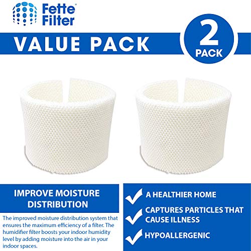 Fette Filter - MAF1 Humidifier Wicking Filter Compatible with AIRCARE Essick Air MAF1 for humidifier Model Numbers MA0950, MA1200, MA1201, MA09500, MA12000, MA12001, MA12010 - Image 2