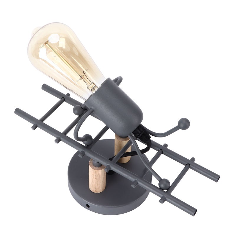 Wall Lamp Unique Design Exquisite Cute Beautiful Wall Decoration Light for Restaurants Bedrooms Cafes HotelsBlack - Image 1