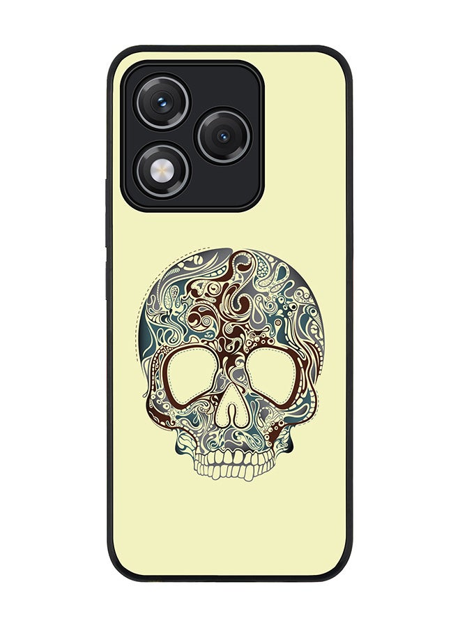 Stylizedd For Honor 400 Lite Case,Slim fit Camera Protection, Shockproof Thin Phone cover  - Skully Tattoo