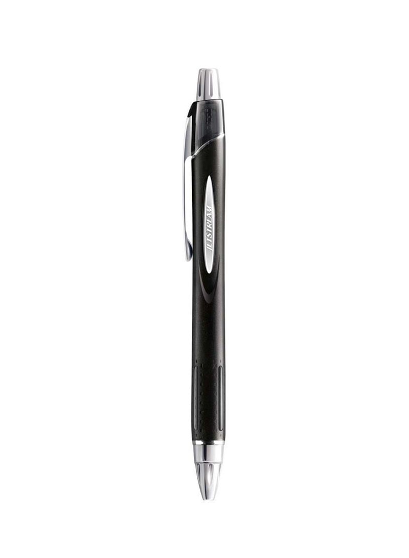 Uniball 1-Piece Jetstream Retractable Rollerball Pen 1.0mm Tip Black Ink - Image 2