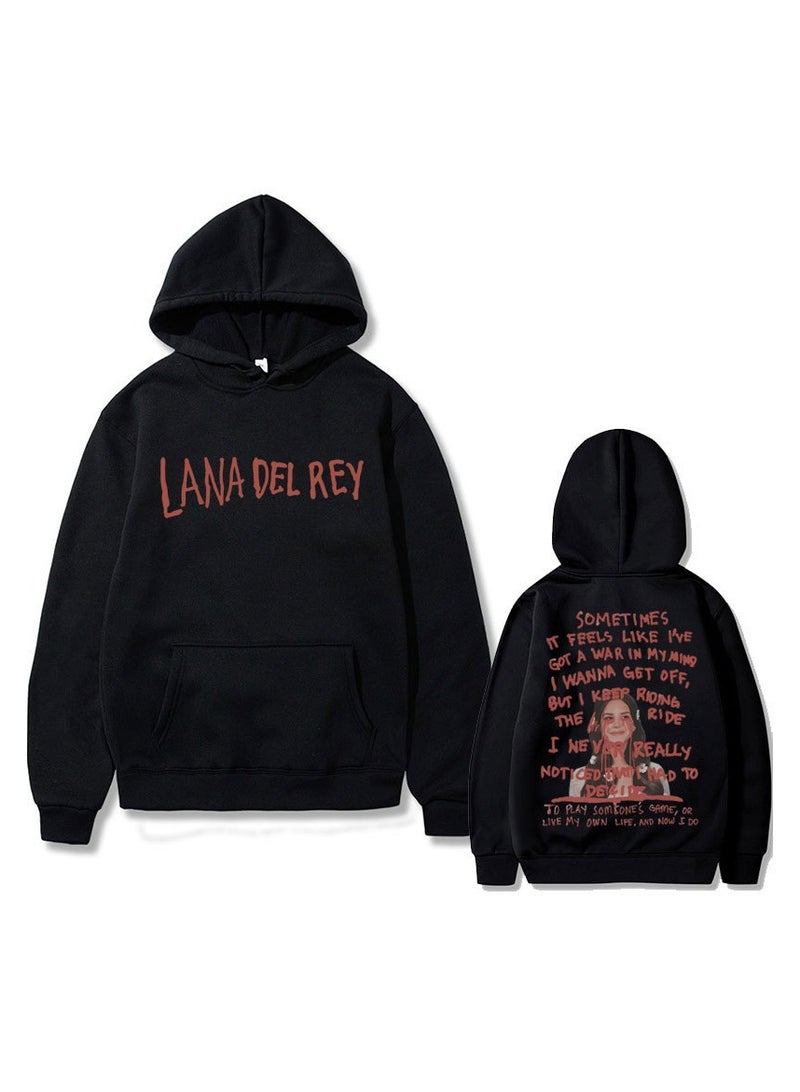 Lana Del Rey Hoodie Men Women Couples Sweatshirts Pullover Shirt Hooded Sweater  - Image 1