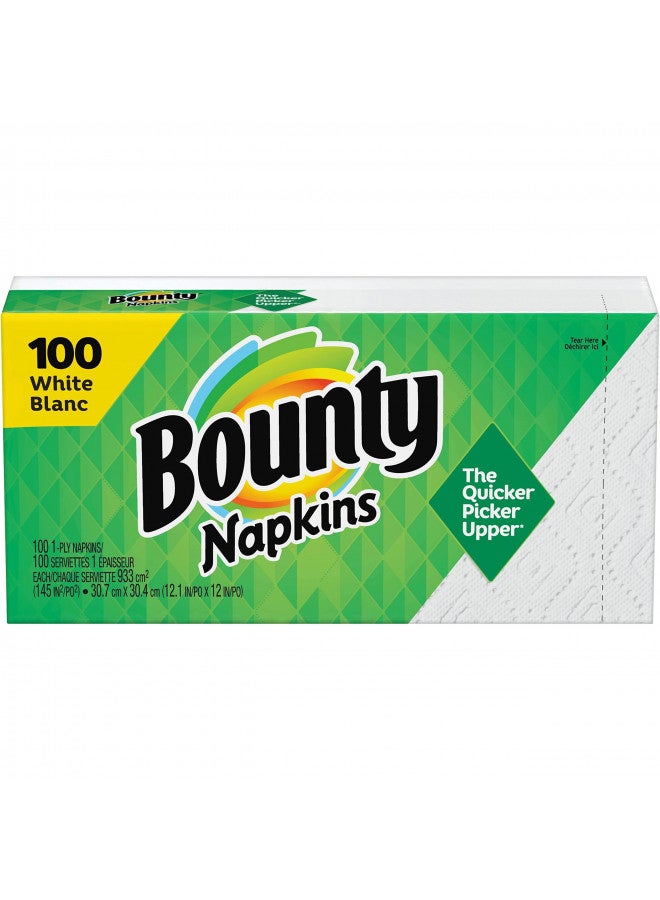 Bounty مناديل باونتي المبطنة، 1-طبقة، 12.1 إنش × 12 إنش، 100/عبوة، بيضاء - Image 2