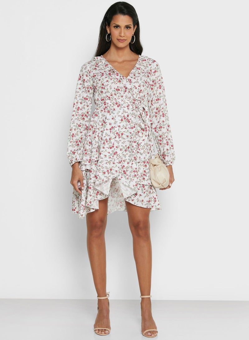 ايلا فستان مطبع باربطة خصر - Image 4