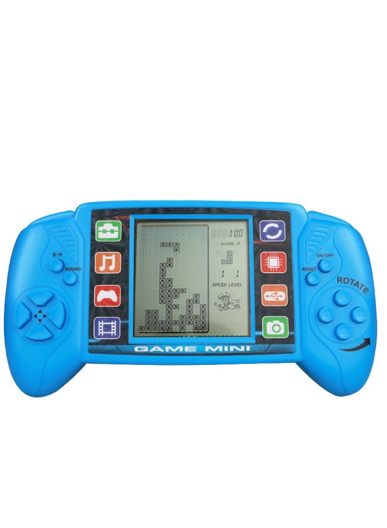 9080 game console blue classic Tetris game console children's nostalgic handheld retro puzzle childhood toy 
