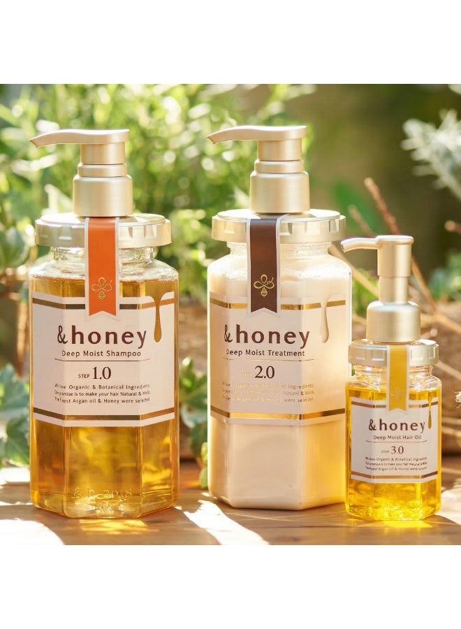 &honey Deep Moist Shampoo 1.0 - 440ml - Image 2