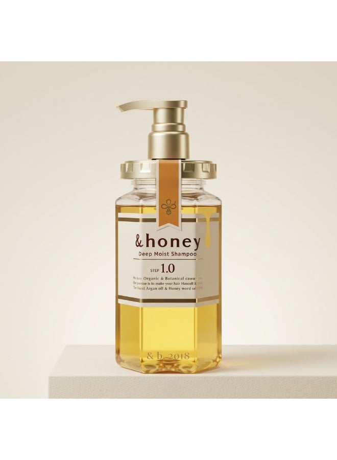 &honey Deep Moist Shampoo 1.0 - 440ml - Image 3