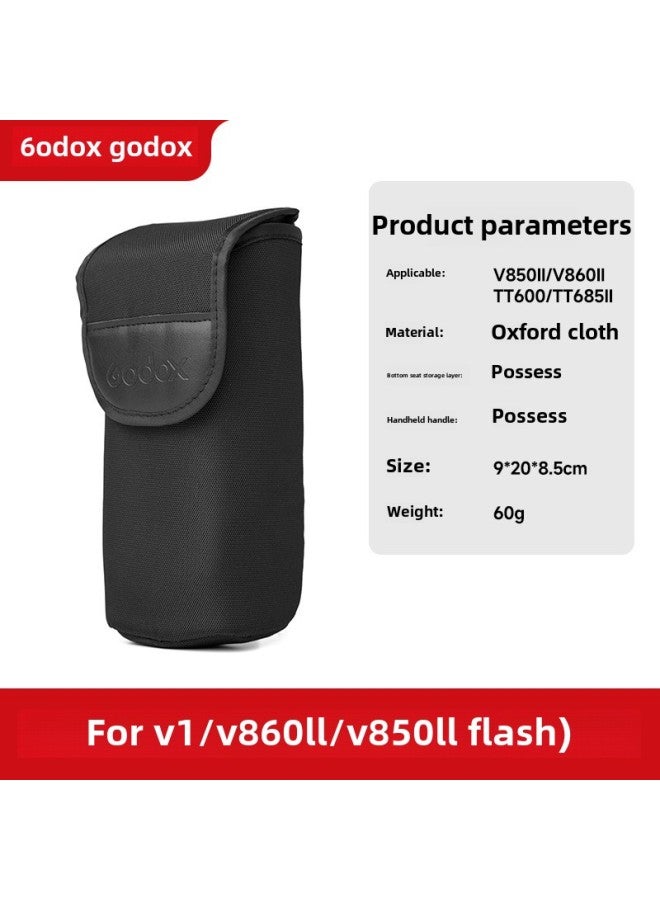 Godox Shenniu Top Flash Storage Bag For TT350 TT520II TT600 V1 V1Pro-Color:Storage Bag  - Image 1