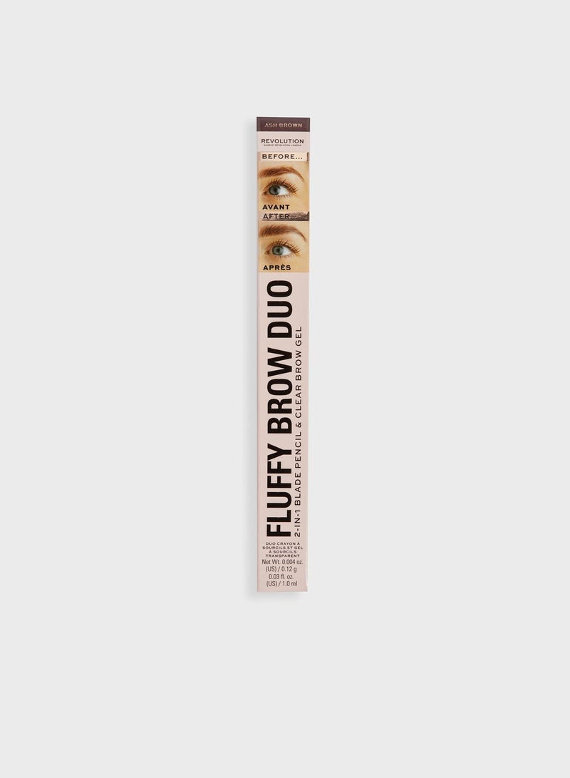 REVOLUTION Fluffy Brow Filter Duo Ash Brown - Image 4