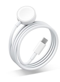 keloray Fast Charging USB C Watch Charger Cord Compatible for Apple Watch, Magnetic Watch Charging Cable Compatible for Watch Series 9/8/7/Ultra/Ultra2/SE2/6/5/4/3/2/1/SE1, Type C Cord  - Image 1