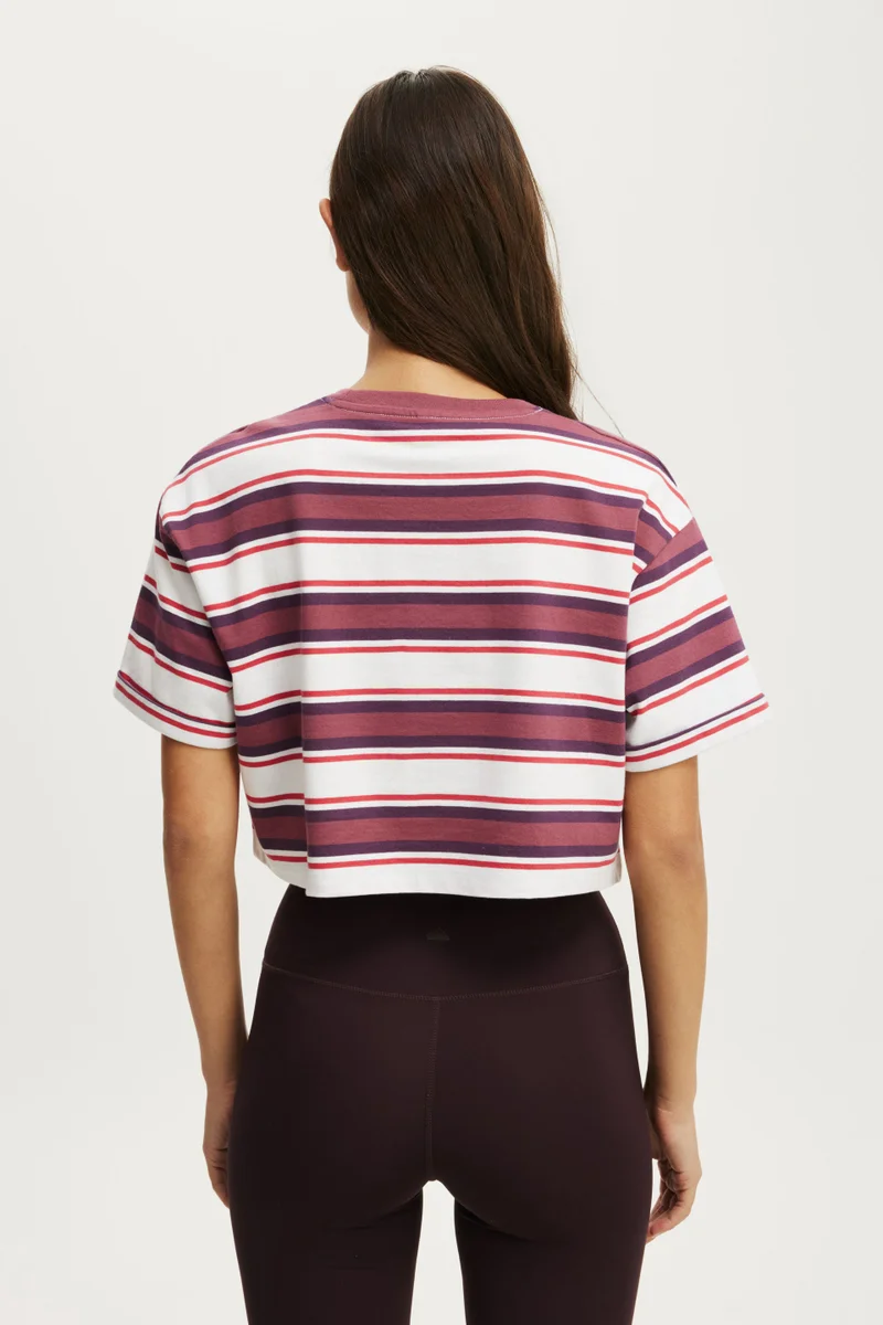 Cotton On  Cropped Graphic Active Tee for Women | Best Price UAE