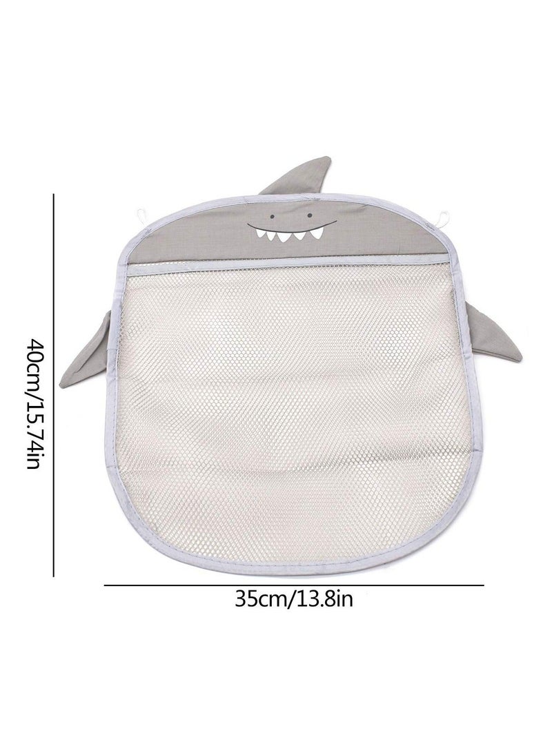 Captaintech Bath Toy Storage Net Organizer, 3 Pcs Bath Toy Hanging Organizer Set, Mold Proofing Toy Net with 6 Pcs Strong Suction Cups Hooks Adhesive Hooks, Extra Durable Washable Mesh - Image 5