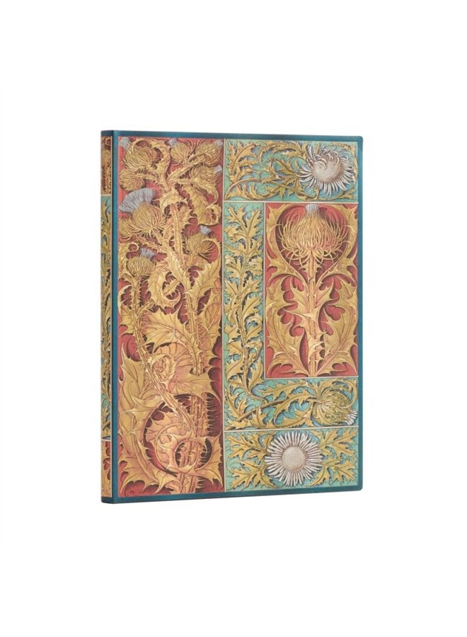 Wild Thistle Vox Botanica Midi Lined Softcover Flexi Journal - Paperback