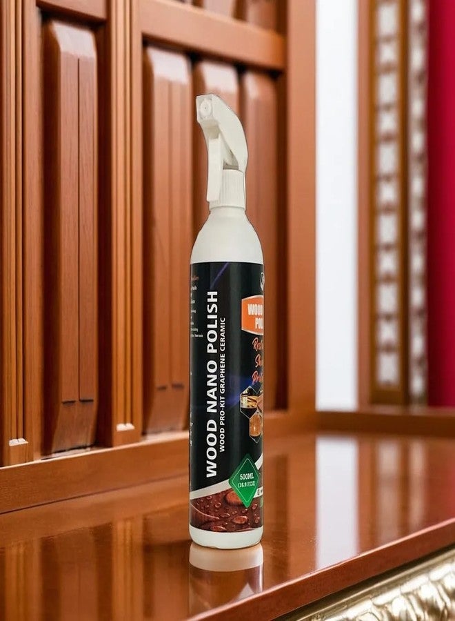 ARMI® Nano Wood Polish Furniture Stunning Natural Gloss | Eco-Friendly | Advanced Nano Shine Long-Lasting Durability & Easy Application 500 ML - Image 5