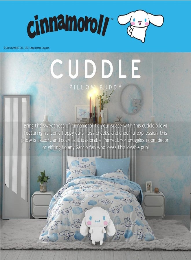 Franco Collectibles Cinnamoroll Bedding Super Soft Cozy Decorative Cuddle Pillow, (Officially Licensed Product) By Franco - Image 3