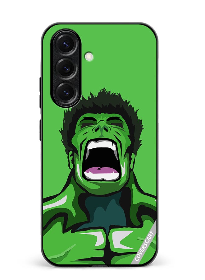 VR CREATIVE Protective Case Cover For Samsung Galaxy S25 Plus Hulk Design Multicolour